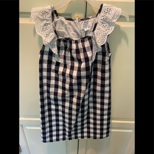 Girls check dress